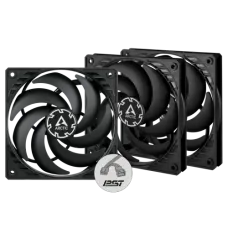 Arctic P12 Slim PWM PST 120 mm 3 Pack Casing Fan