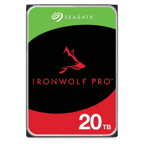 Seagate IronWolf Pro 20TB 3.5-inch SATA 7200RPM NAS HDD