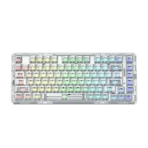 Redragon ELF PRO K649 Transparent Mechanical Keyboard