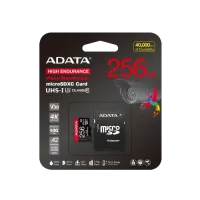 ADATA High-Endurance 256GB UHS-I Class 10 microSDXC Memory Card