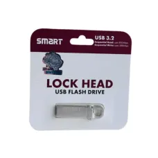 Smart Lock Head 128GB USB 3.2 Flash Drive