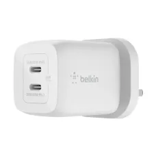 Belkin BoostCharge Pro 65W PD 3.0 PPS GeN Dual Type-C Charger Adapter