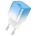 Hoco C101A Charger Adapter with Type C to Lightning Cable
