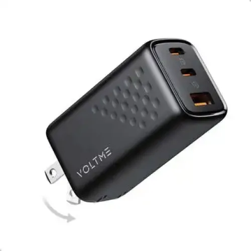 VOLTME Revo 67 Lite USB Type-A & Type-C Foldable Charger Adapter