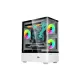 Value-Top NUBIA20F5W Full Tower Micro ATX White Gaming Case