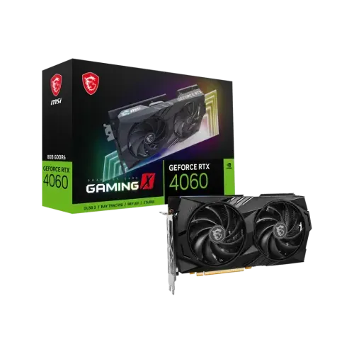 MSI GeForce RTX 4060 GAMING X 8GB GDDR6 Graphics Card