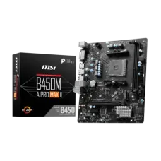 MSI B450M-A PRO MAX II AMD AM4 Motherboard