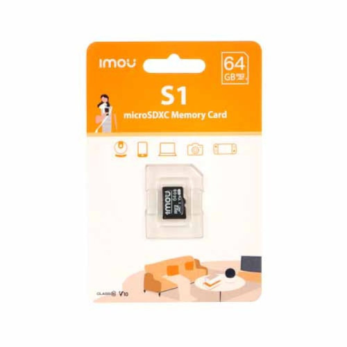 Imou Memory Card 64GB High-Speed Class 10 Micro SD – microSDXC